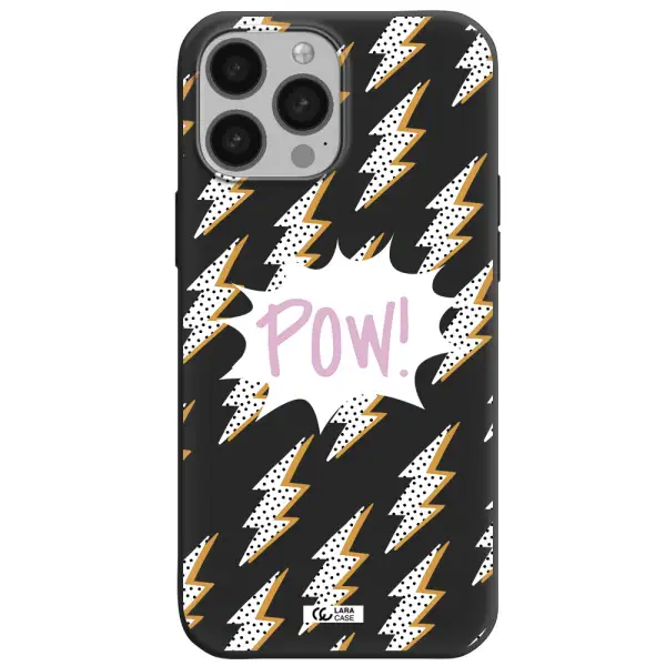 Thunder Apple iPhone 13 Pro Silicone black Case