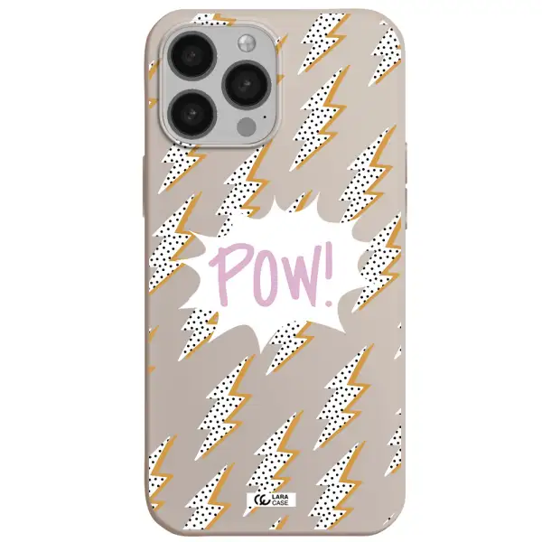 Thunder Apple iPhone 13 Pro Silicone Stone Case