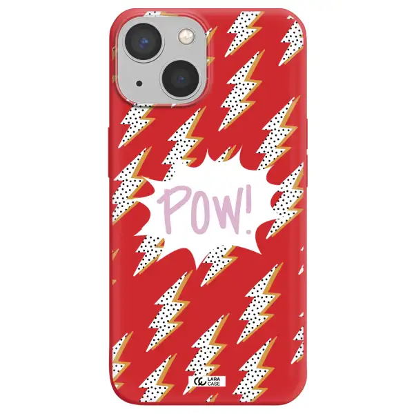 Thunder Apple iPhone 13 Silicone Imperial Red Case