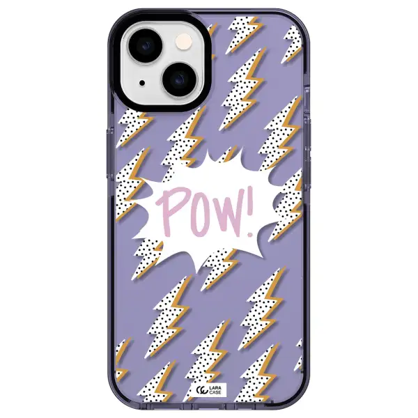 Thunder Apple iPhone 14 impact Lilac Case