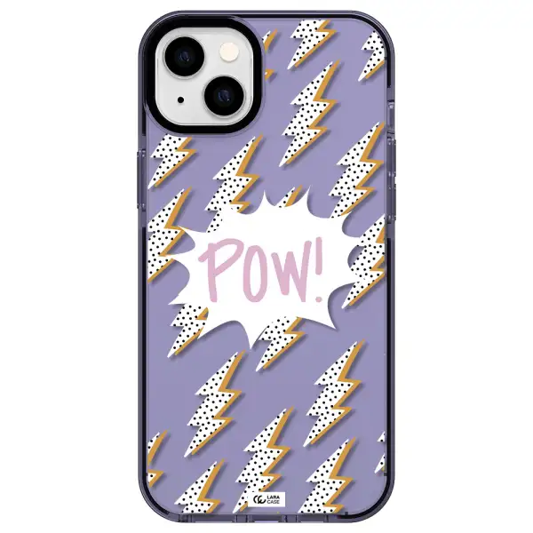 Thunder Apple iPhone 14 plus impact Lilac Case