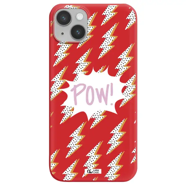 Thunder Apple iPhone 14 plus Silicone Imperial Red Case