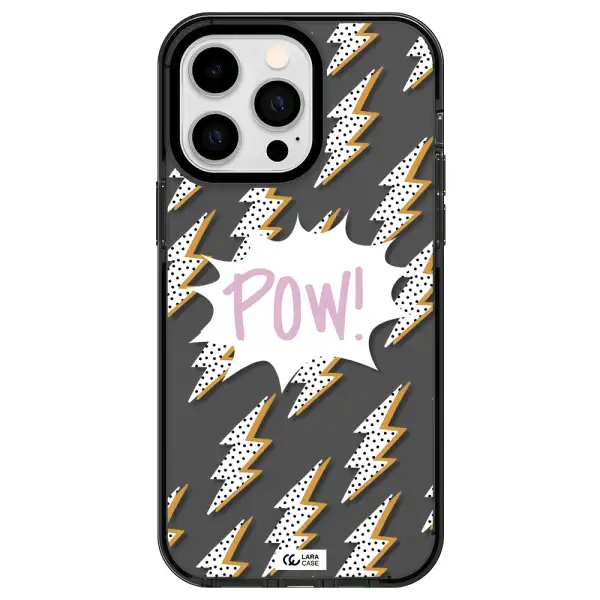 Thunder Apple iPhone 15 Pro Max impact Smoke Black Case