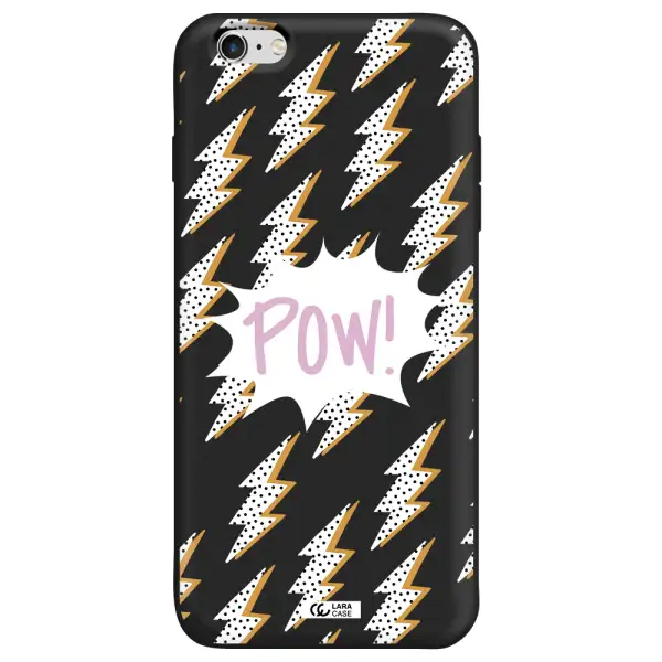 Thunder Apple iPhone 6 plus Silicone black Case