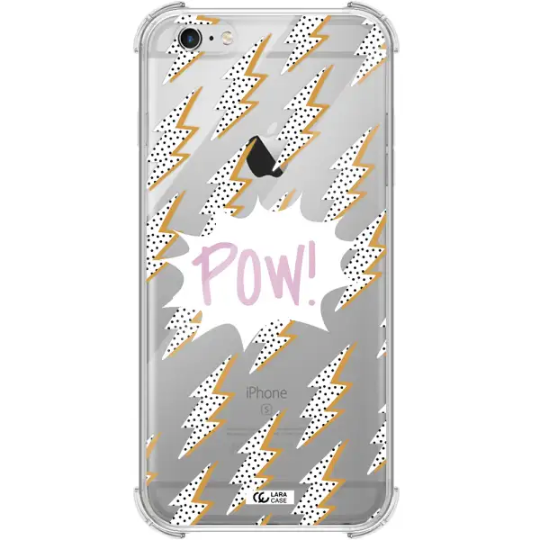 Thunder Apple iPhone 6 s plus Clear PC Case