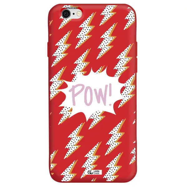 Thunder Apple iPhone 6 Silicone Imperial Red Case