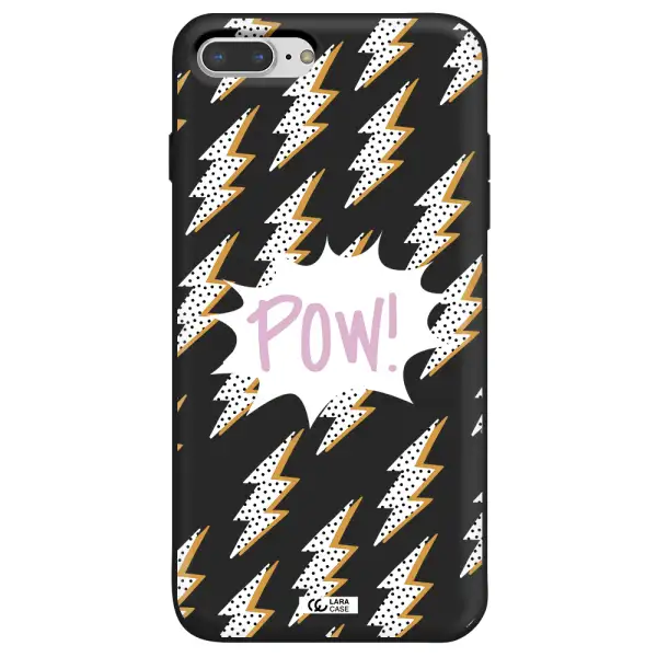 Thunder Apple iPhone 7 plus Silicone black Case