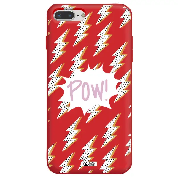 Thunder Apple iPhone 7 plus Silicone Imperial Red Case