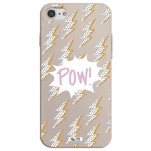 Thunder Apple iPhone 7 Silicone Stone Case