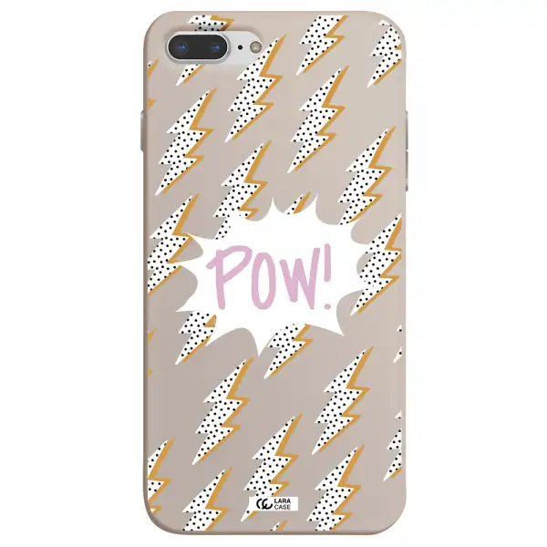 Thunder Apple iPhone 8 plus Silicone Stone Case