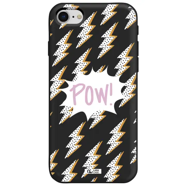 Thunder Apple iPhone se 2020 Silicone black Case