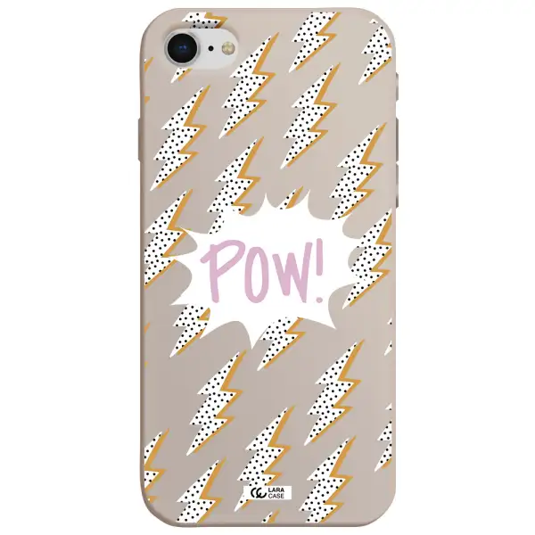 Thunder Apple iPhone se 2020 Silicone Stone Case