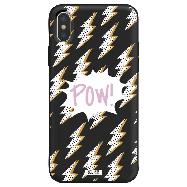 Thunder Apple iPhone X Silicone black Case