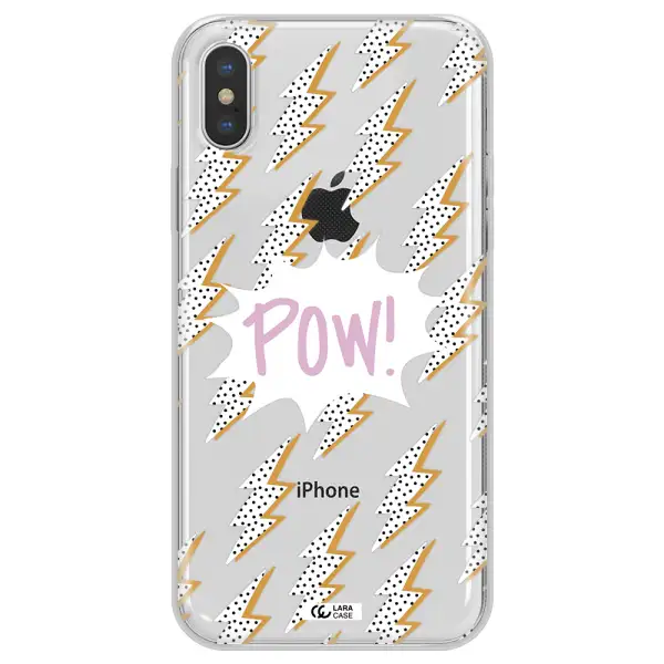 Thunder Apple iPhone XS Clear TPU Case