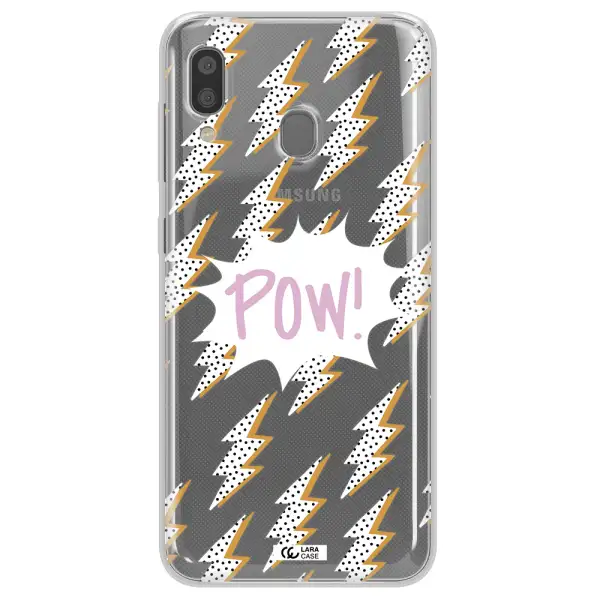 Thunder Samsung A20 Clear TPU Case