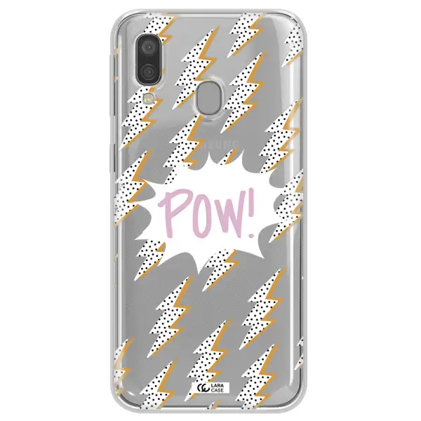 Thunder Samsung A40 Clear TPU Case