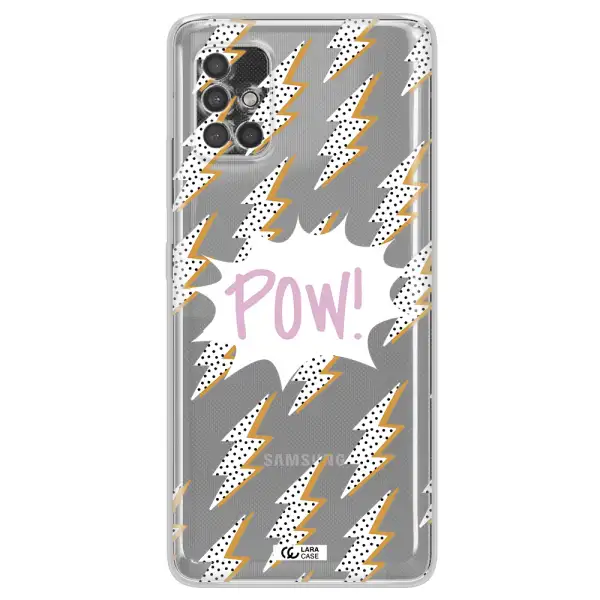 Thunder Samsung A40S Clear Tpu Case