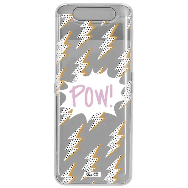 Thunder Samsung A80 Clear TPU Case