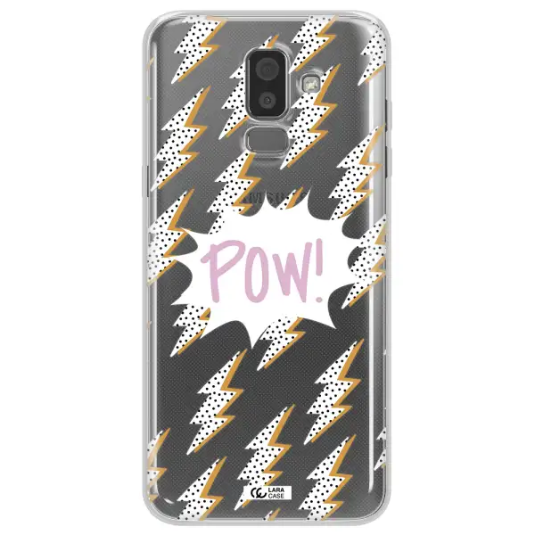 Thunder Samsung J8 Clear TPU Case