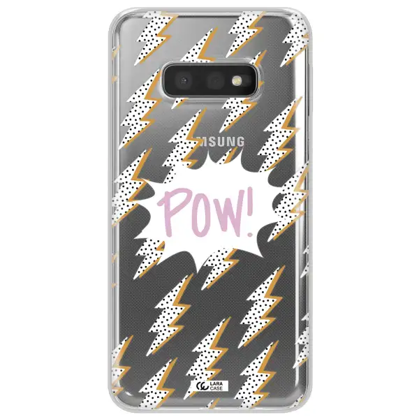 Thunder Samsung S10e Clear TPU Case