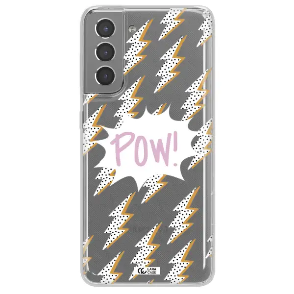 Thunder Samsung S21 Clear TPU Case