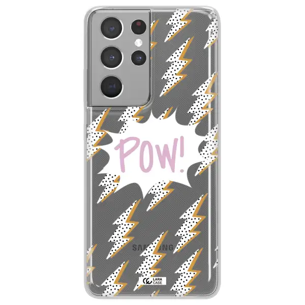 Thunder Samsung S21 Ultra Clear TPU Case