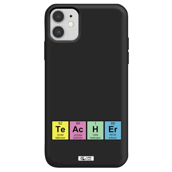 a screenshot of a cell phone Apple iPhone 11 Silicone black Case