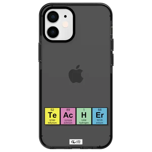 a screenshot of a cell phone Apple iPhone 12 mini impact Smoke Black Case