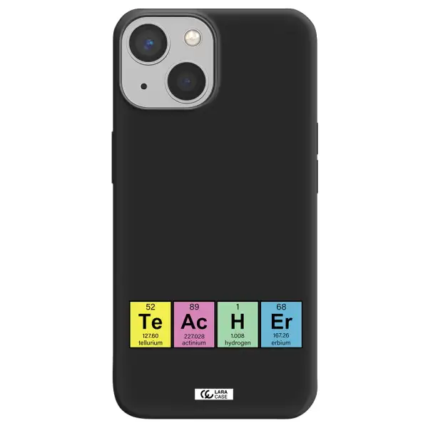 a screenshot of a cell phone Apple iPhone 13 Silicone black Case