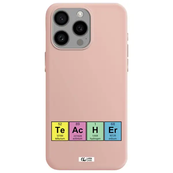 a screenshot of a cell phone Apple Iphone 15 Pro max Silicone pastel pink Case