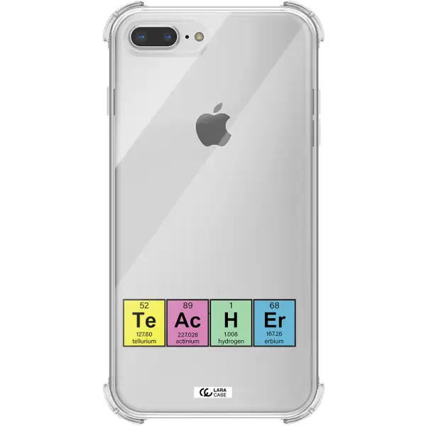 a screenshot of a cell phone Apple iPhone 8 plus Clear PC Case
