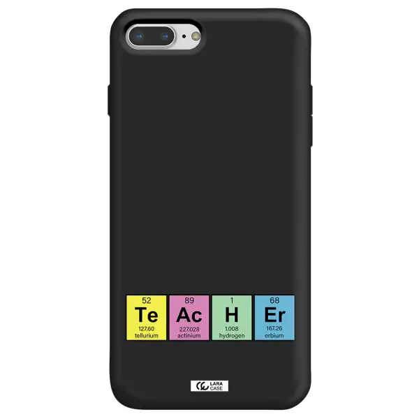 a screenshot of a cell phone Apple iPhone 8 plus Silicone black Case