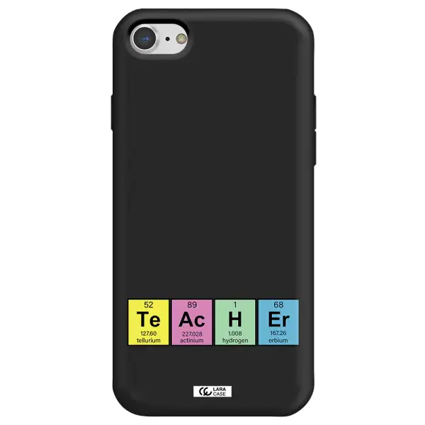 a screenshot of a cell phone Apple iPhone 8 Silicone black Case