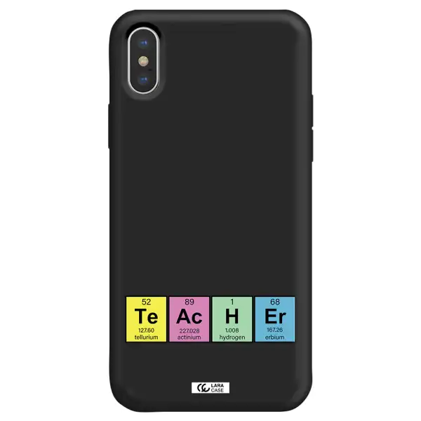 a screenshot of a cell phone Apple iPhone XS max Silicone black Case