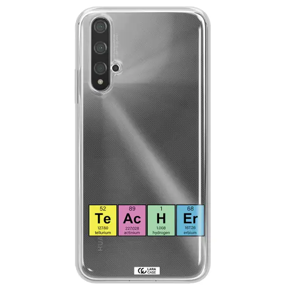 a screenshot of a cell phone Huawei Nova 5t Clear TPU Case
