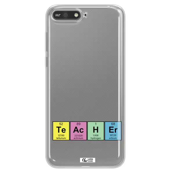 a screenshot of a cell phone Huawei Y6 2018 Clear TPU Case