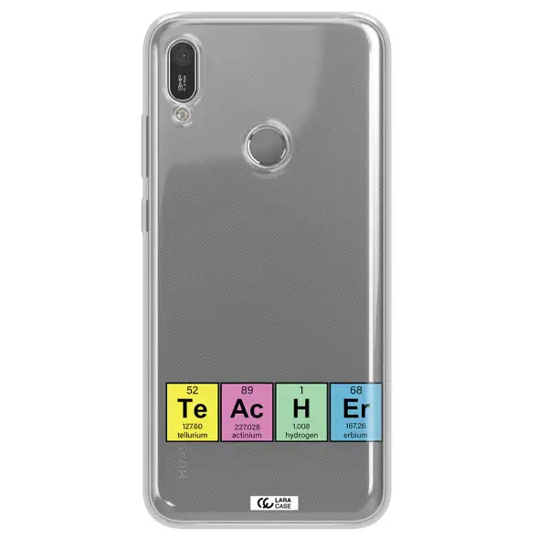 a screenshot of a cell phone Huawei Y6 2019 Clear TPU Case