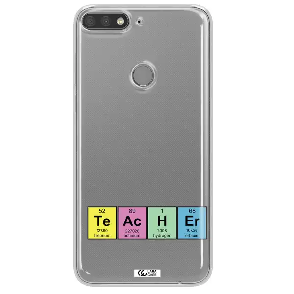 a screenshot of a cell phone Huawei Y7 Prime 2018 Clear TPU Case