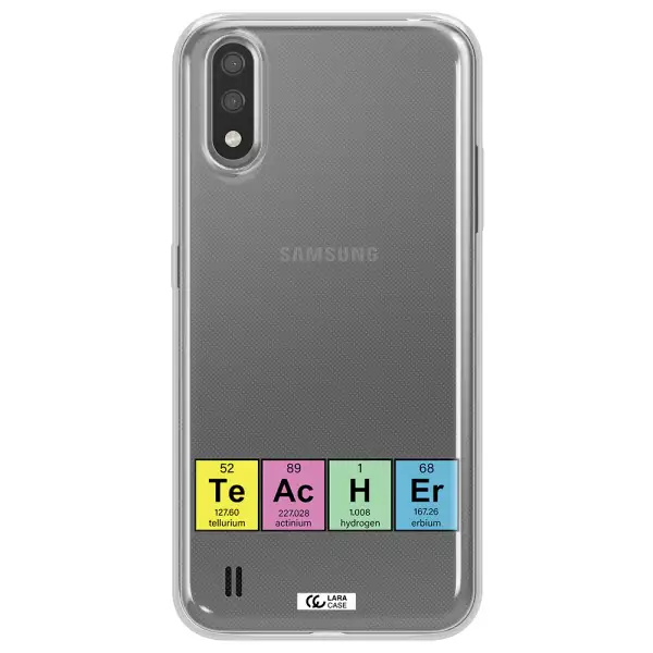 a screenshot of a cell phone Samsung A01 Clear TPU Case