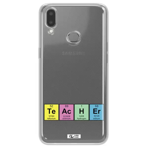 a screenshot of a cell phone Samsung A10S Clear TPU Case