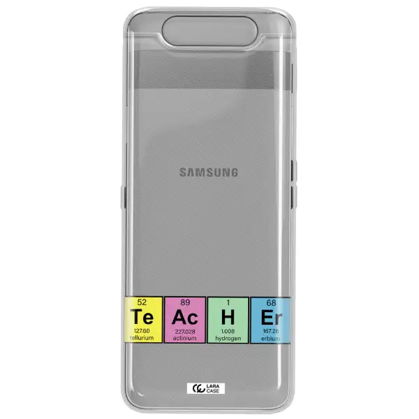 a screenshot of a cell phone Samsung A80 Clear TPU Case