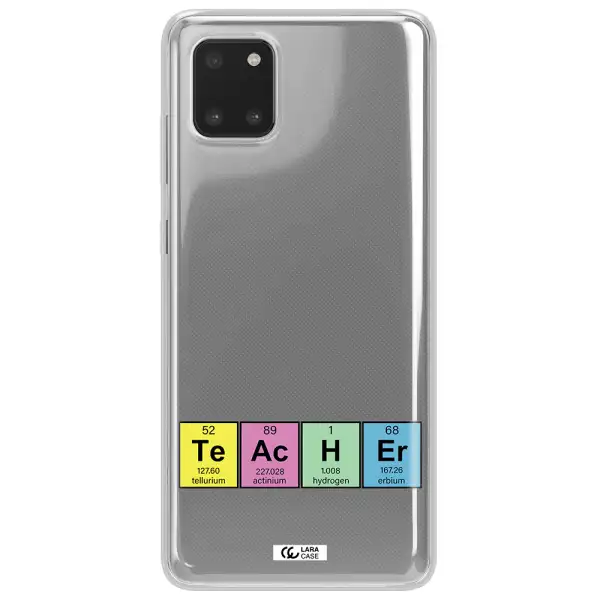 a screenshot of a cell phone Samsung Note 10 Lite Clear TPU Case