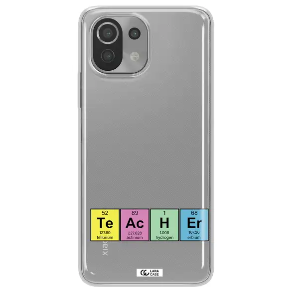a screenshot of a cell phone Xiaomi Mi 11 Lite Clear TPU Case