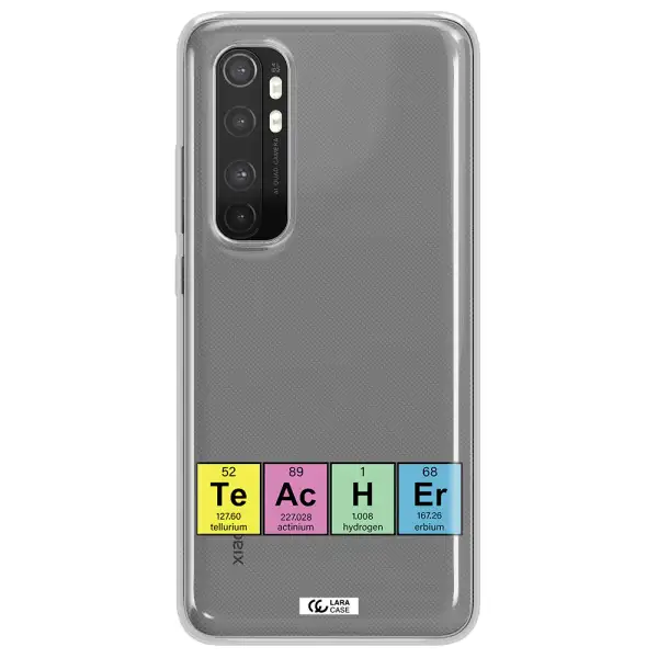 a screenshot of a cell phone Xiaomi Mi Note 10 Lite Clear TPU Case