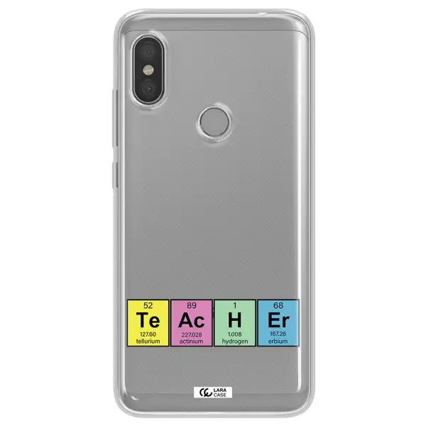 a screenshot of a cell phone Xiaomi Redmi Note 6 Pro Clear TPU Case