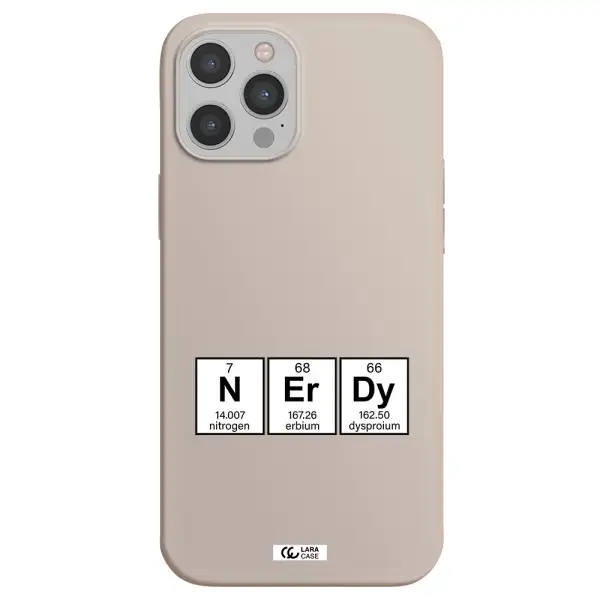 a group of periodic table symbols Apple iPhone 12 pro Silicone Stone Case