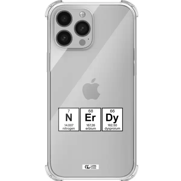 a group of periodic table symbols Apple iPhone 13 Pro Max Clear PC Case