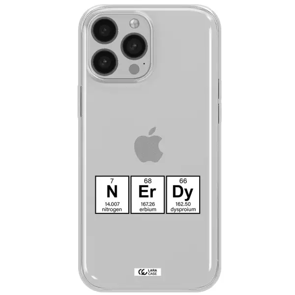 a group of periodic table symbols Apple iPhone 13 Pro Max Clear TPU Case