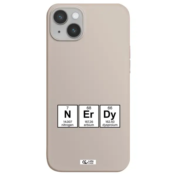 a group of periodic table symbols Apple iPhone 14 plus Silicone Stone Case