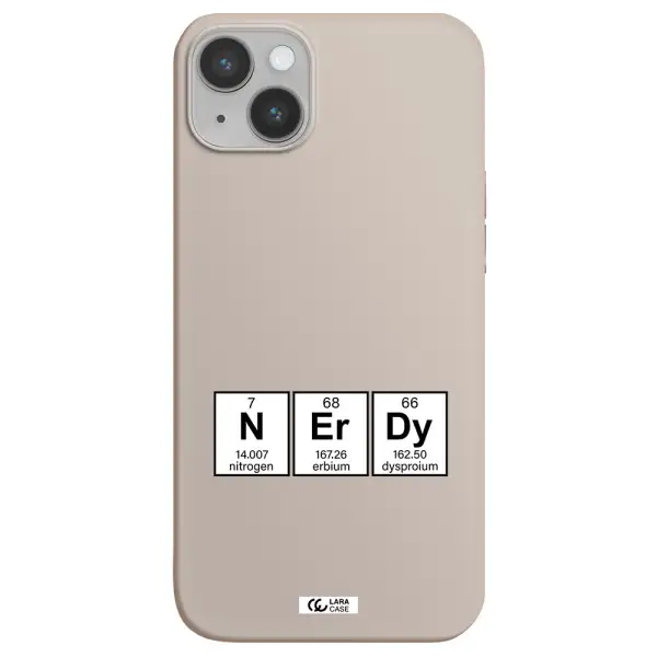 a group of periodic table symbols Apple iPhone 14 Silicone Stone Case